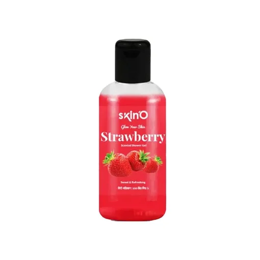 SkinO Strawberry Scented Shower Gel 220ml