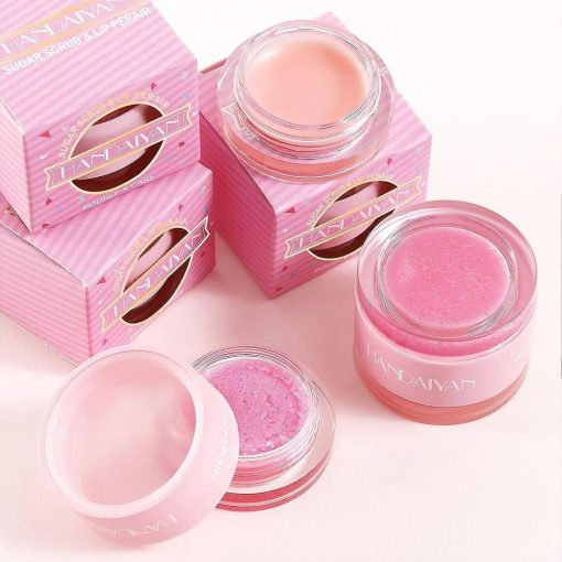 Handaiyan Lip Balm Sugar Scrub & Lip Perair 2in1 Lip Balm