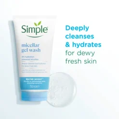 Simple Micellar Gel Wash Water Boost 150ml